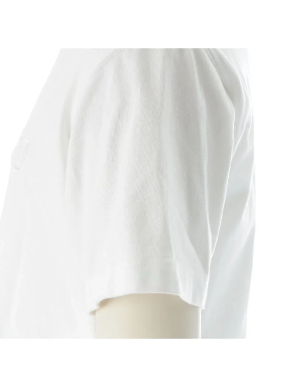 Dior CD Icon Cotton Regular Fit T-Shirt Jersey Short Sleeve Top White XS - Picture 7 of 10